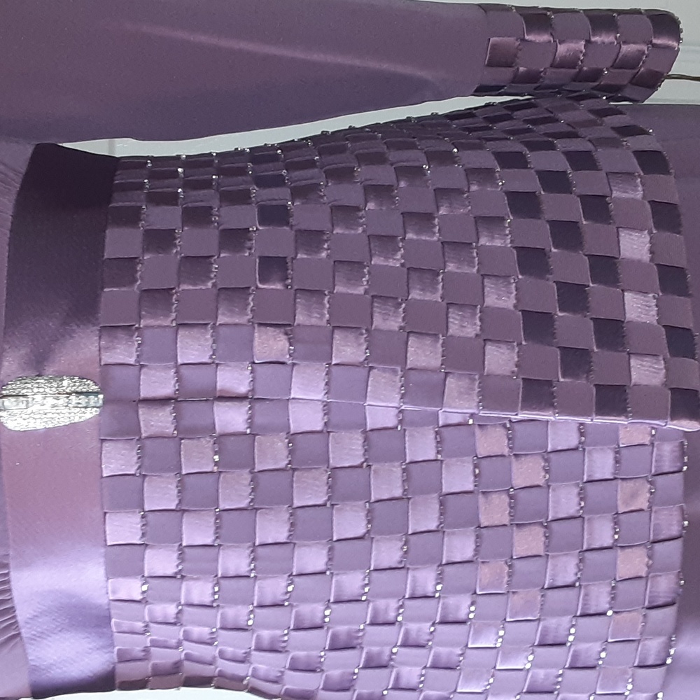 Terani Couture Mauve 3-Piece Skirt Suit w/ Beaded Jacket | Size 6 | NWT - Picture 4 of 16